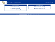 Tablet Screenshot of library.kosd.org