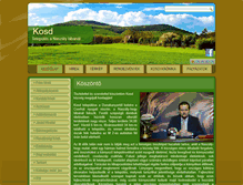 Tablet Screenshot of kosd.hu